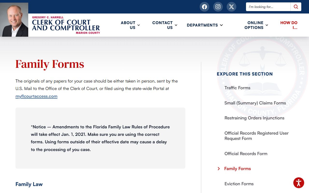 Marion County divorce records source